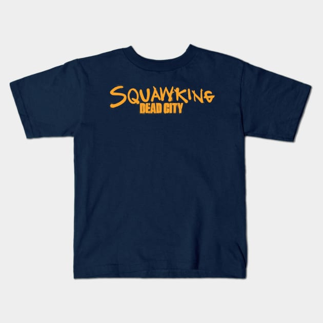 TWD: Dead City LOGO Kids T-Shirt by SQUAWKING DEAD